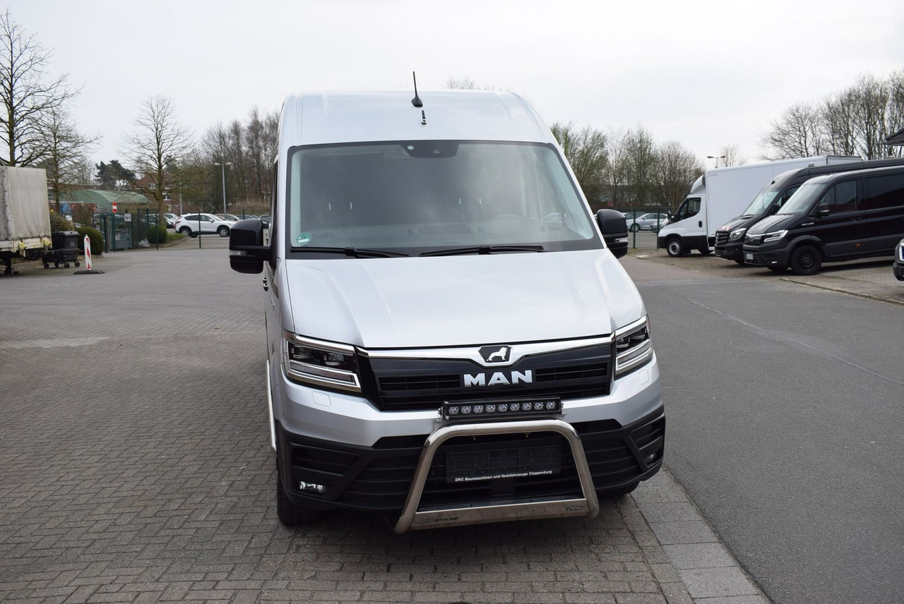 Panel van, Combi van MAN TGE 3.180 lang Maxi 6-Sitzer Klima Standh. Luftf: picture 12
