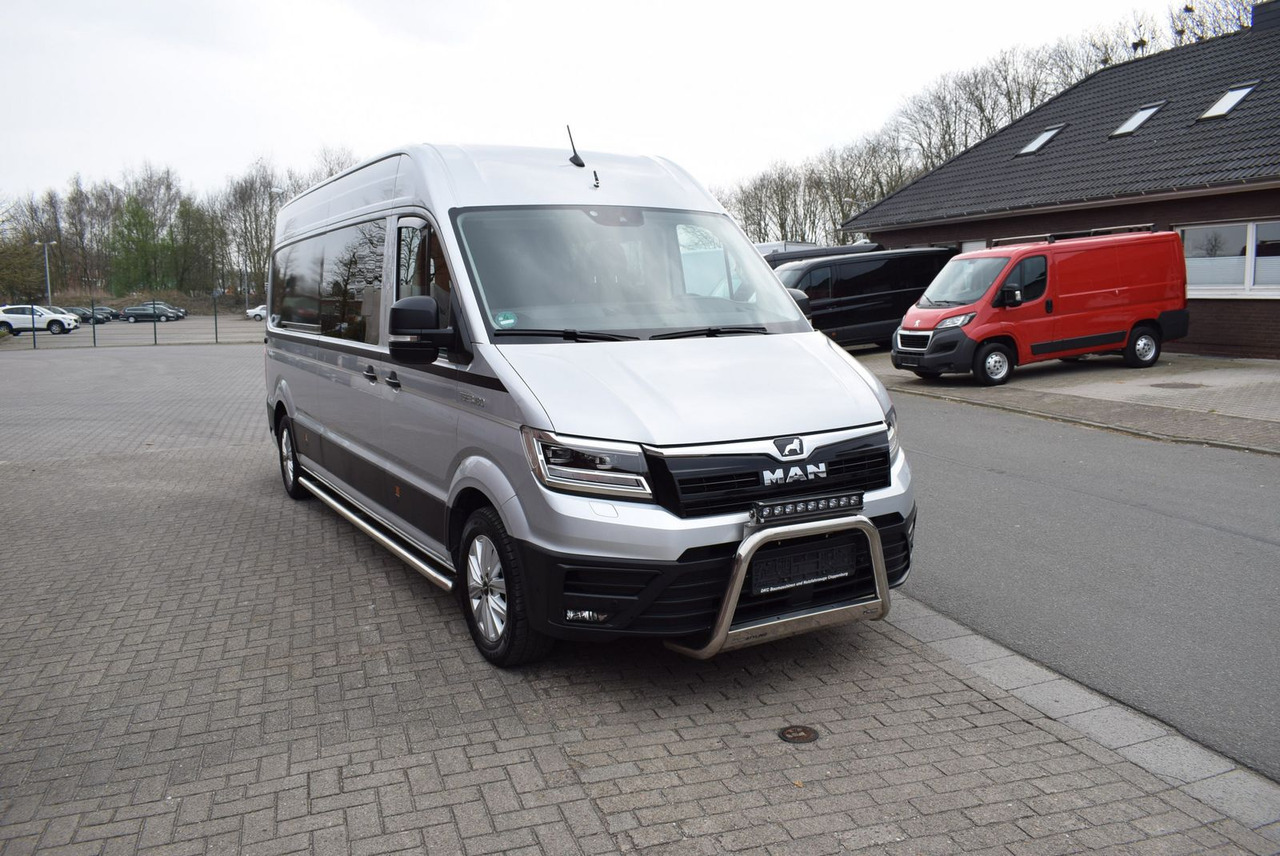 Panel van, Combi van MAN TGE 3.180 lang Maxi 6-Sitzer Klima Standh. Luftf: picture 11