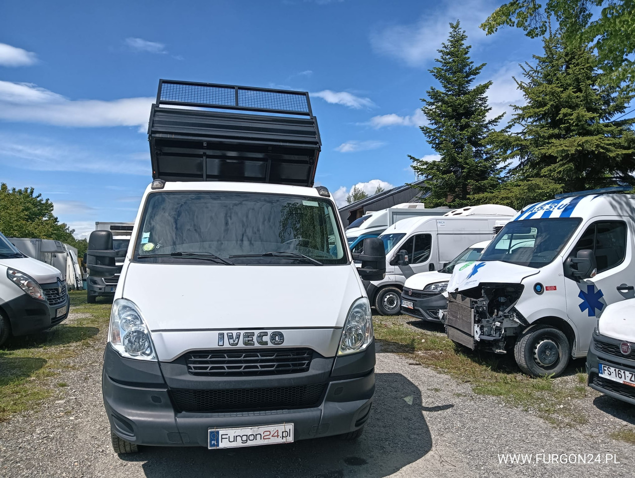 IVECO DAILY 35C13 WYWROTKA KIPER 3 STRONNY Z NAJAZDAMI NR 856 - Tipper van: picture 2 IVECO DAILY 35C13 WYWROTKA KIPER 3 STRONNY Z NAJAZDAMI NR 856 - Tipper van: picture 2