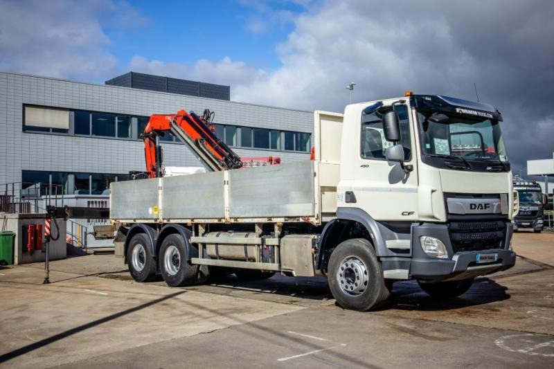 DAF CF 450-6X4+FASSI18T/M(3EXT)-78500KM - Dropside/ Flatbed truck, Crane truck: picture 4 DAF CF 450-6X4+FASSI18T/M(3EXT)-78500KM - Dropside/ Flatbed truck, Crane truck: picture 4