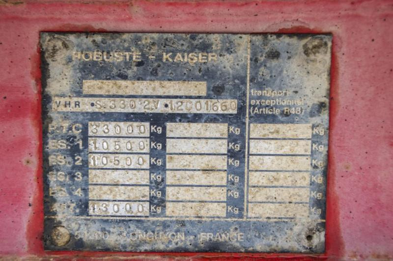 ROBUSTE-KAISER 2 x BLAD/RESSORTS/SPRING - Tipper semi-trailer: picture 5 ROBUSTE-KAISER 2 x BLAD/RESSORTS/SPRING - Tipper semi-trailer: picture 5