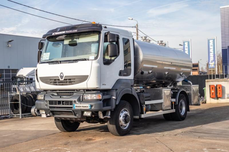 Renault KERAX 380+MAGYAR INOX 11000L/3COMP./MELK/LAIT/MILCH - Tanker truck: picture 1 Renault KERAX 380+MAGYAR INOX 11000L/3COMP./MELK/LAIT/MILCH - Tanker truck: picture 1