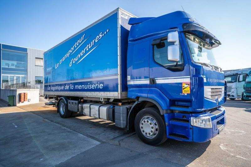 Renault PREMIUM 380 DXI+DHOLLANDIA - Curtain side truck: picture 2 Renault PREMIUM 380 DXI+DHOLLANDIA - Curtain side truck: picture 2