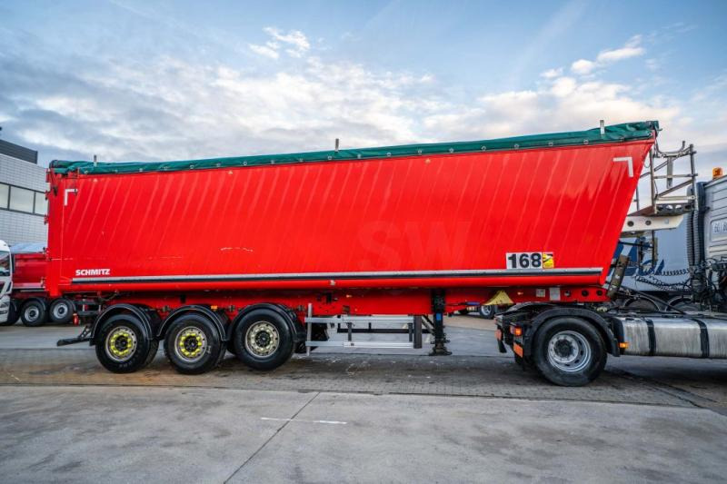 Schmitz ALU-52m3 (GRAIN/CEREALIERE/GETREIDE)+BACHE - Tipper semi-trailer: picture 3 Schmitz ALU-52m3 (GRAIN/CEREALIERE/GETREIDE)+BACHE - Tipper semi-trailer: picture 3