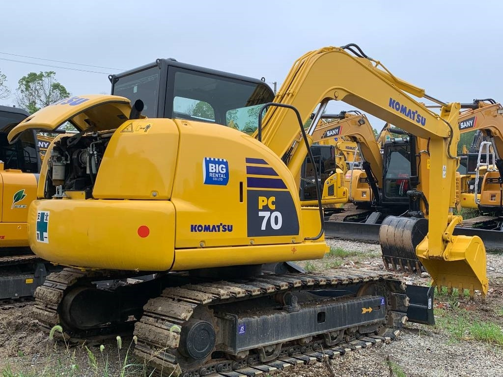 Komatsu PC 70 - Mini excavator: picture 1 Komatsu PC 70 - Mini excavator: picture 1