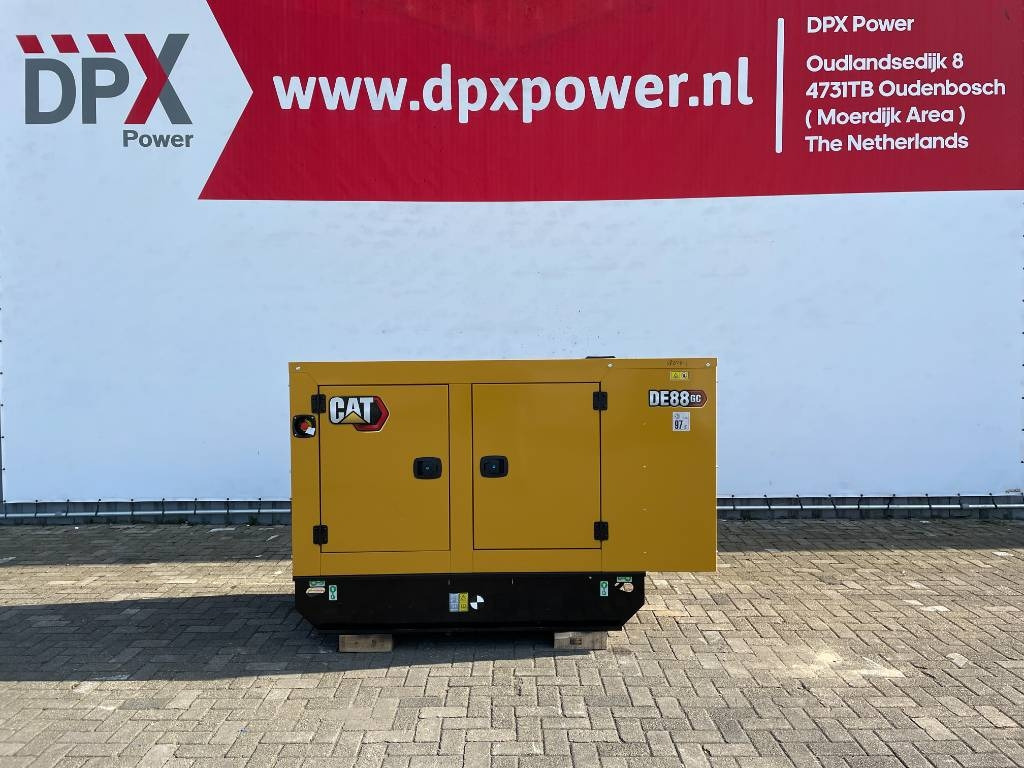 CAT DE88GC - 88 kVA Stand-by Generator Set - DPX-18207 - Generator set: picture 1 CAT DE88GC - 88 kVA Stand-by Generator Set - DPX-18207 - Generator set: picture 1