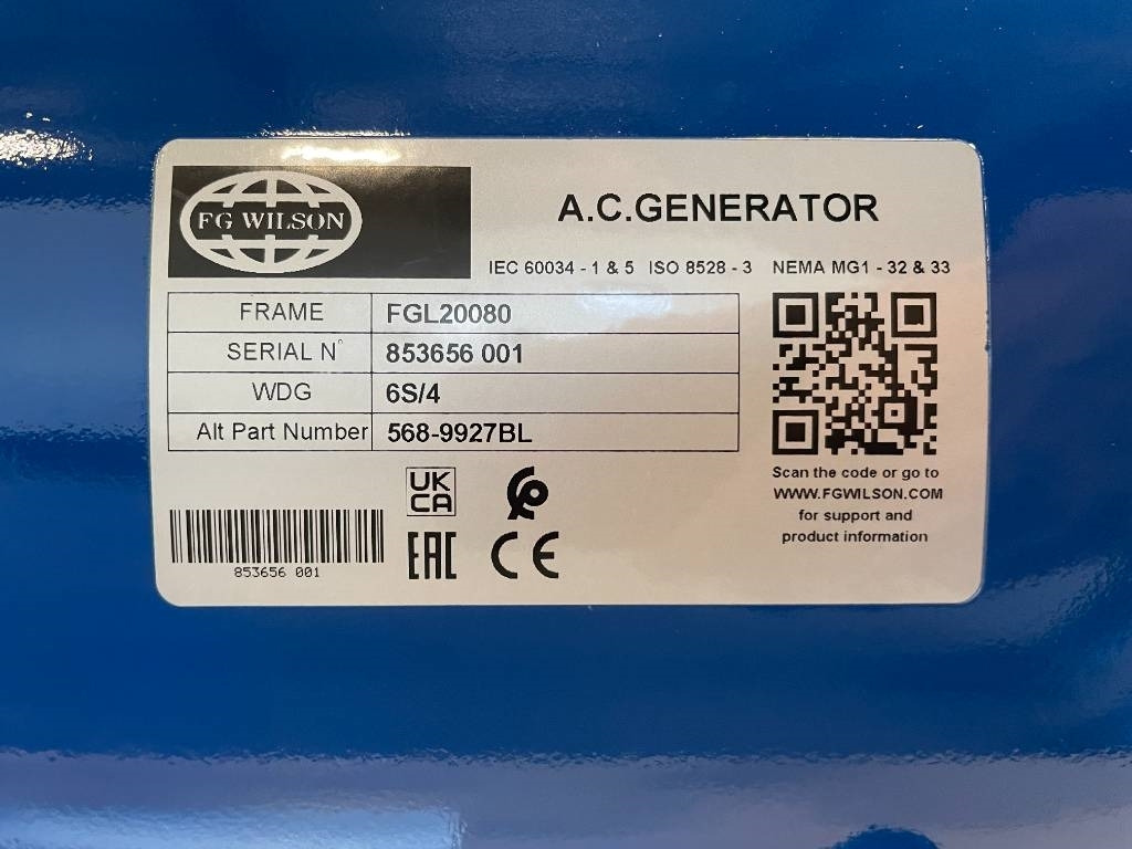 New Generator set FG Wilson P65-5 - 65 kVA Open Genset - DPX-16006-O: picture 13 New Generator set FG Wilson P65-5 - 65 kVA Open Genset - DPX-16006-O: picture 13
