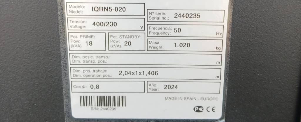 Kubota V2203M - 20 kVA Stage V - DPX-19003 - Generator set: picture 5 Kubota V2203M - 20 kVA Stage V - DPX-19003 - Generator set: picture 5