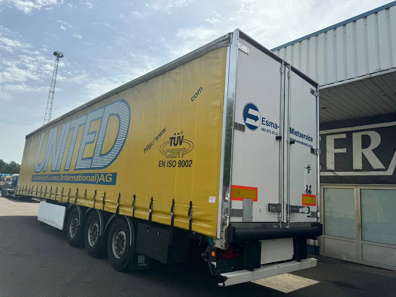 Curtainsider semi-trailer Lecitrailer 3x Mercedes Axle , Curtainsider: picture 1