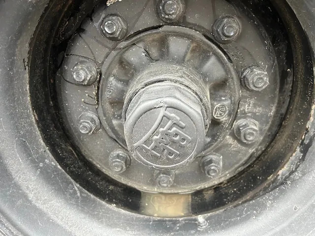 Tipper semi-trailer Trax 2 Axle Steel Tipper , Spring Suspension , Drum Brakes: picture 14