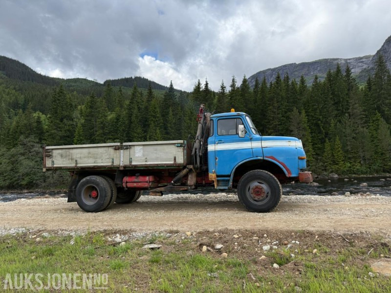 1973 Kranbil - MAN 8.168 HA, 4x4, Plan med tipp - Crane truck: picture 4 1973 Kranbil - MAN 8.168 HA, 4x4, Plan med tipp - Crane truck: picture 4