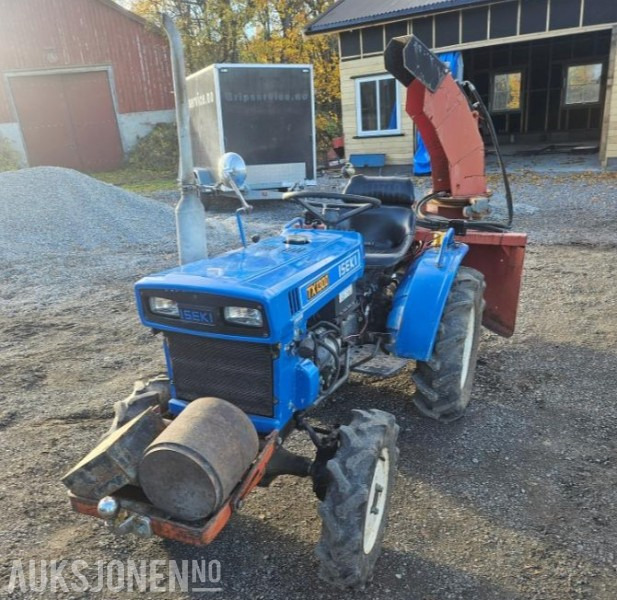 1982 Iseki Tx1300 Henger Snøfres Lunnebom Bakskuffe MVA-fri - Farm tractor: picture 1 1982 Iseki Tx1300 Henger Snøfres Lunnebom Bakskuffe MVA-fri - Farm tractor: picture 1