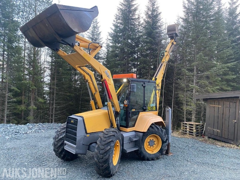 1995 TRAKTORGRAVER - MF 965 FERMEC MVA FRI - Backhoe loader: picture 5 1995 TRAKTORGRAVER - MF 965 FERMEC MVA FRI - Backhoe loader: picture 5