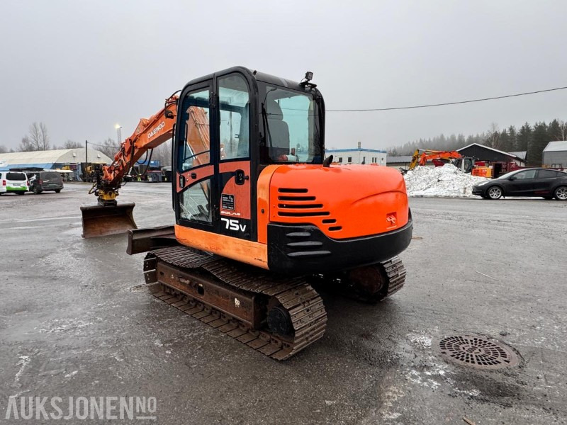 2004 Daewoo Solar 75v gravemaskin / tiltrotator / pusseskuffe / 3626 timer - Excavator: picture 3 2004 Daewoo Solar 75v gravemaskin / tiltrotator / pusseskuffe / 3626 timer - Excavator: picture 3