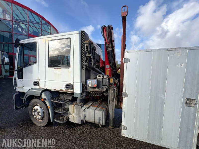 2004 Iveco 120E24 EUROCARGO kranbil - registrert for 5 sitteplasser - Crane truck: picture 5 2004 Iveco 120E24 EUROCARGO kranbil - registrert for 5 sitteplasser - Crane truck: picture 5