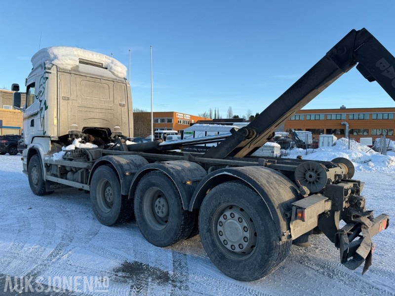 Hook lift truck 2005 Scania R500 8x4 krokbil EU-Godkjent fram til 03-2026: picture 6
