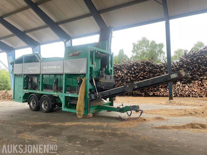 2008 Komptech MultiStar L3 mobilt sikteverk/ sorteringsverk. GOD KAPASITET. Verk: 3350 timer - Motor: 5250 timer. - Screener: picture 2 2008 Komptech MultiStar L3 mobilt sikteverk/ sorteringsverk. GOD KAPASITET. Verk: 3350 timer - Motor: 5250 timer. - Screener: picture 2