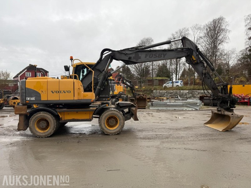 2010 Volvo EW160C HJULGRAVER STEELWRIST X20 TILTROTATOR SERVICEHISTORIKK. - Excavator: picture 4 2010 Volvo EW160C HJULGRAVER STEELWRIST X20 TILTROTATOR SERVICEHISTORIKK. - Excavator: picture 4