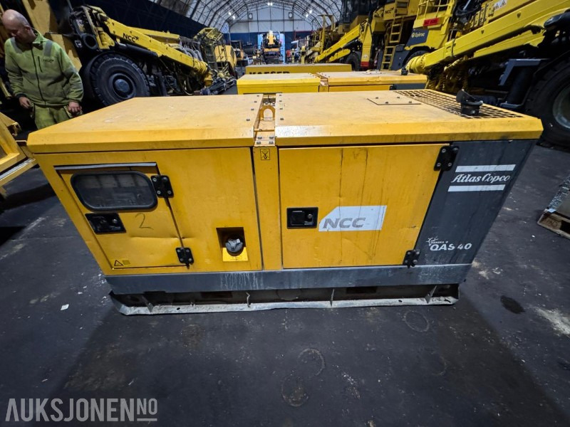 2012 Atlas Copco QAS 40 strømaggregat / 40KVA - Construction equipment: picture 4 2012 Atlas Copco QAS 40 strømaggregat / 40KVA - Construction equipment: picture 4