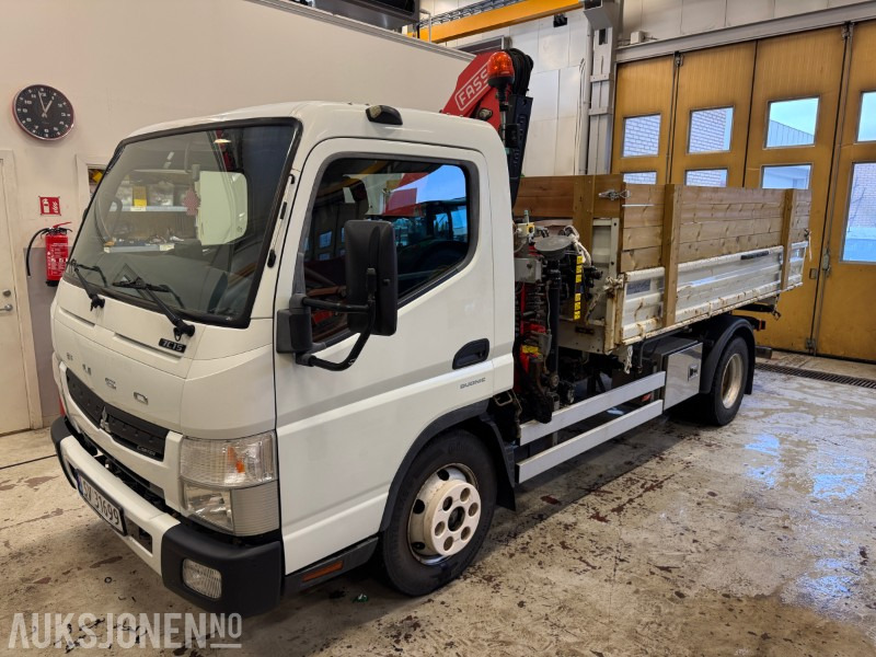 2012 Fuso Canter kranbil med plan - Crane truck: picture 1 2012 Fuso Canter kranbil med plan - Crane truck: picture 1