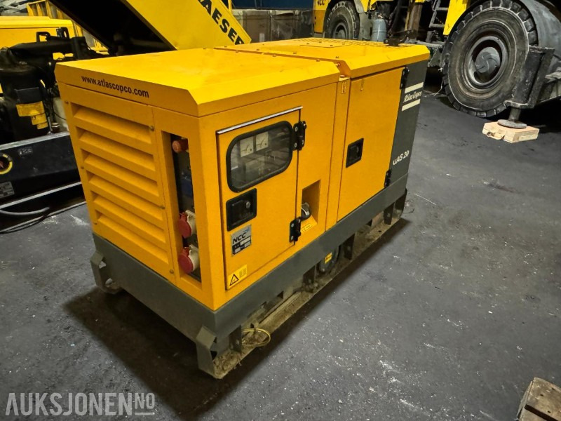 2013 Atlas Copco QAS 20 strømaggregat / 20KVA - Construction equipment: picture 1 2013 Atlas Copco QAS 20 strømaggregat / 20KVA - Construction equipment: picture 1