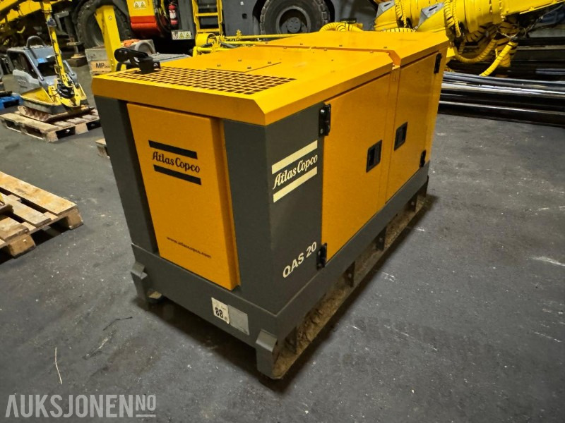 2013 Atlas Copco QAS 20 strømaggregat / 20KVA - Construction equipment: picture 5 2013 Atlas Copco QAS 20 strømaggregat / 20KVA - Construction equipment: picture 5