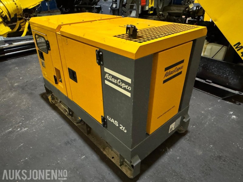 2013 Atlas Copco QAS 20 strømaggregat / 20KVA - Construction equipment: picture 3 2013 Atlas Copco QAS 20 strømaggregat / 20KVA - Construction equipment: picture 3