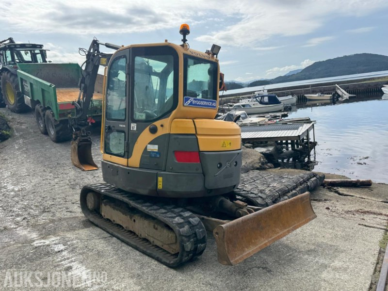 2013 Volvo ECR58 - Gravemaskin - Tiltrotator - 3. Skuffer - Sertifisert - Timer: 6477 - Mini excavator: picture 3 2013 Volvo ECR58 - Gravemaskin - Tiltrotator - 3. Skuffer - Sertifisert - Timer: 6477 - Mini excavator: picture 3