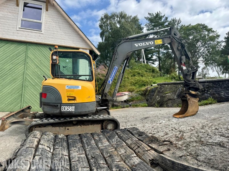 2013 Volvo ECR58 - Gravemaskin - Tiltrotator - 3. Skuffer - Sertifisert - Timer: 6477 - Mini excavator: picture 5 2013 Volvo ECR58 - Gravemaskin - Tiltrotator - 3. Skuffer - Sertifisert - Timer: 6477 - Mini excavator: picture 5