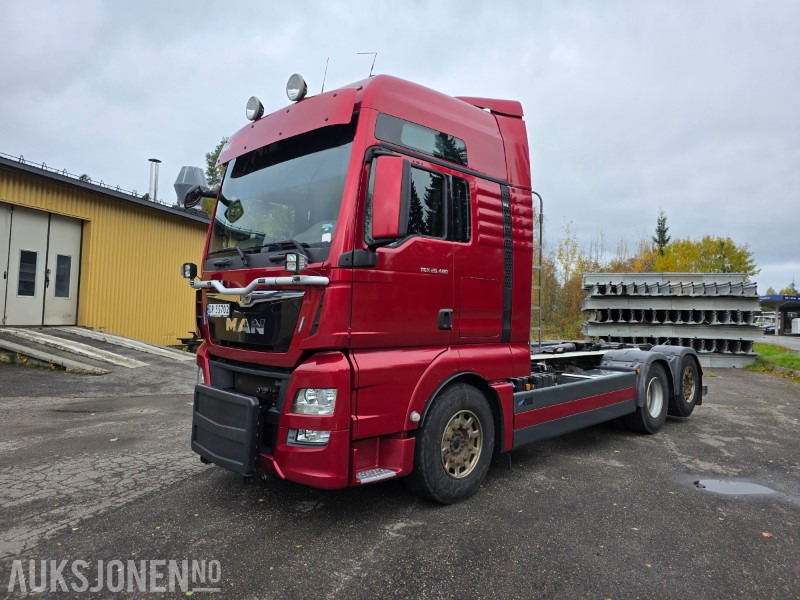 Hook lift truck 2014 MAN TGX 26.480 6X2-4 BL 18 T krok leveres med ny EU: picture 13