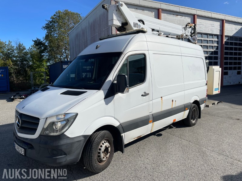2015 Mercedes-Benz Sprinter 519 liftbil 190hk med Safi SCJ 14 personløfter EU OK - Truck with aerial platform: picture 1 2015 Mercedes-Benz Sprinter 519 liftbil 190hk med Safi SCJ 14 personløfter EU OK - Truck with aerial platform: picture 1