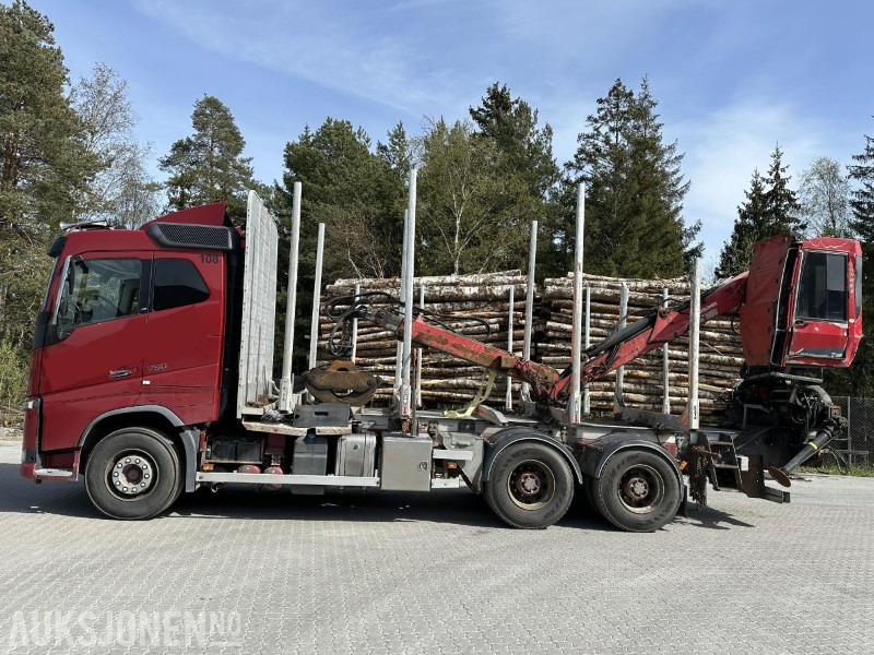 2015 Volvo FH16 - Tømmerbil med Hiab kran - EU godkjent - Logging truck: picture 2 2015 Volvo FH16 - Tømmerbil med Hiab kran - EU godkjent - Logging truck: picture 2
