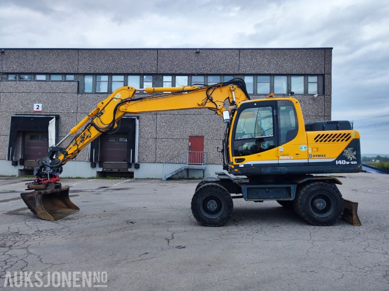 2016 Hyundai R140W-9 hjulgraver med leddet bom, tiltrotator og pusseskuff - Excavator: picture 1 2016 Hyundai R140W-9 hjulgraver med leddet bom, tiltrotator og pusseskuff - Excavator: picture 1