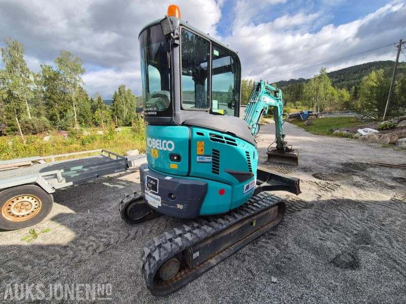 2016 Kobelco SK28SR-6, minigraver, 746 timer, AC - Mini excavator: picture 5 2016 Kobelco SK28SR-6, minigraver, 746 timer, AC - Mini excavator: picture 5
