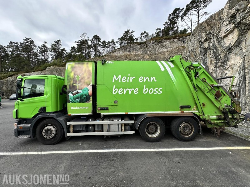 2016 Scania P320 Komprimatorbil - 2 kammer Inkl. biokammer/MTM påbygg/EU ok - Garbage truck: picture 2 2016 Scania P320 Komprimatorbil - 2 kammer Inkl. biokammer/MTM påbygg/EU ok - Garbage truck: picture 2