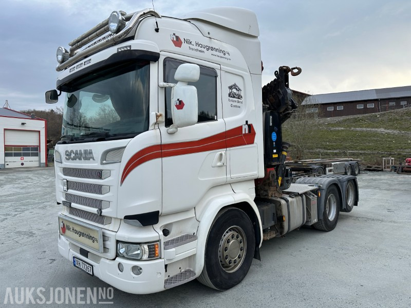 2016 Scania R580 med Effer 305/6S kran selges – klar for bruk! - Crane truck: picture 1 2016 Scania R580 med Effer 305/6S kran selges – klar for bruk! - Crane truck: picture 1