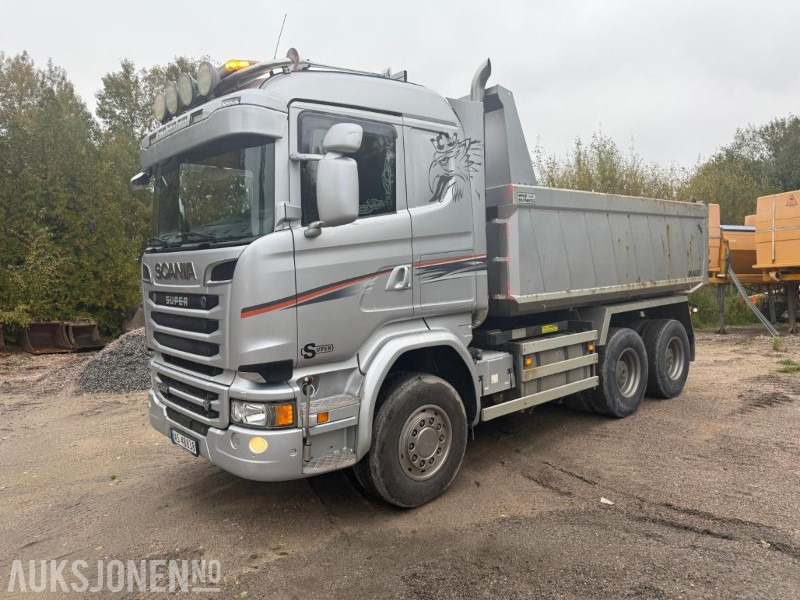 2016 Scania R580 tippbil - 3-akslet. - Tipper: picture 1 2016 Scania R580 tippbil - 3-akslet. - Tipper: picture 1
