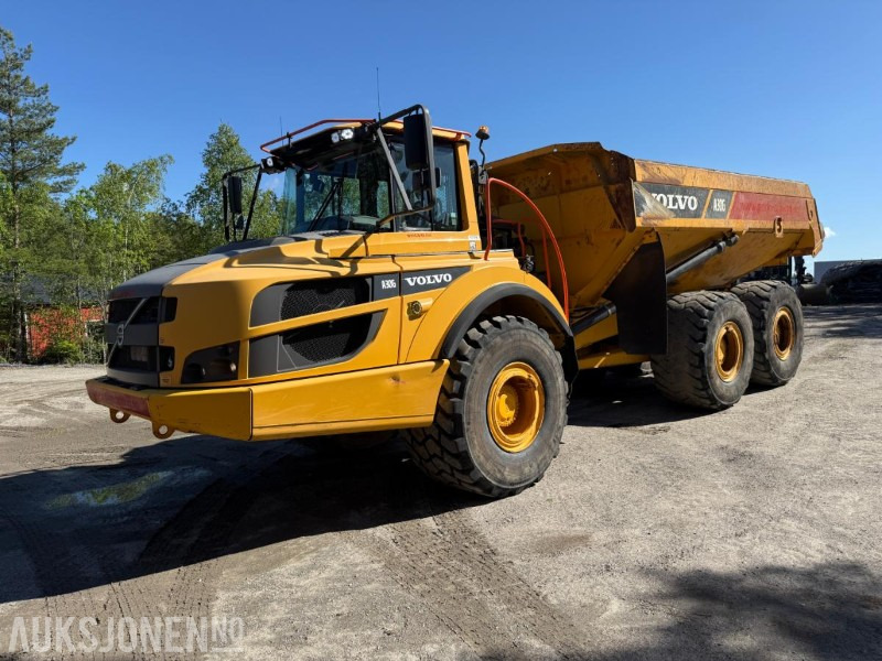 2016 Volvo A30G DUMPER SERVICEHISTORIKK SENTRALSMØRING. - Dumper: picture 1 2016 Volvo A30G DUMPER SERVICEHISTORIKK SENTRALSMØRING. - Dumper: picture 1