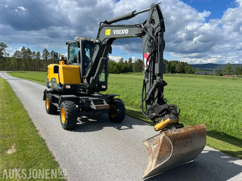2016 Volvo EW60E hjulmaskin godt utstyrt hjulmaskin med henger - Excavator: picture 2 2016 Volvo EW60E hjulmaskin godt utstyrt hjulmaskin med henger - Excavator: picture 2