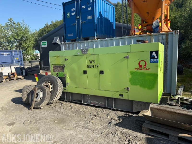 2017 Pramac GSW 280V - Svært lite brukt aggregat på hele 275 KVA, Kun 448 timer - Construction equipment: picture 2 2017 Pramac GSW 280V - Svært lite brukt aggregat på hele 275 KVA, Kun 448 timer - Construction equipment: picture 2