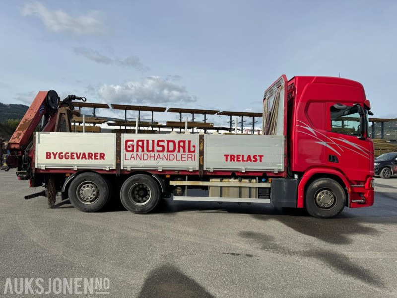 2017 Scania R500 planbil med HMF kran - Crane truck: picture 2 2017 Scania R500 planbil med HMF kran - Crane truck: picture 2