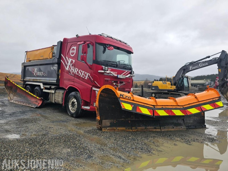 2017 Volvo FH 540 Tippbil med full brøytehydraulikk og planvibrator -Nye dekk for sesong(!!) - Tipper: picture 4 2017 Volvo FH 540 Tippbil med full brøytehydraulikk og planvibrator -Nye dekk for sesong(!!) - Tipper: picture 4