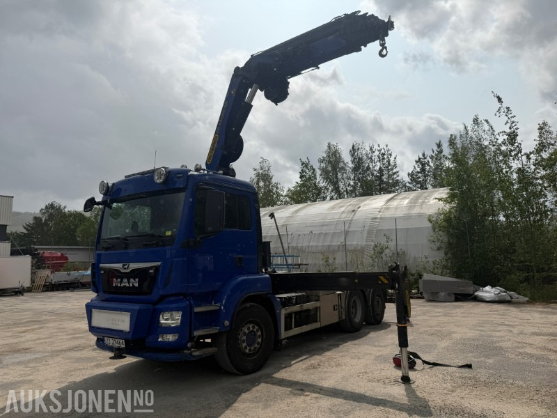 Crane truck 2018 MAN MAN Tgs 26.500 Kran/Tipp/Trekkvogn påbygg med Tippkasse - Euro6T -: picture 1