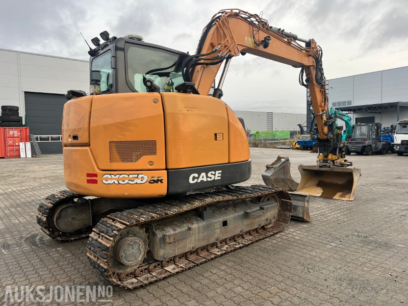 2019 Case CX85D SR, Tilt med gripekasett, to skuffer, sentralsmøring - Excavator: picture 5 2019 Case CX85D SR, Tilt med gripekasett, to skuffer, sentralsmøring - Excavator: picture 5