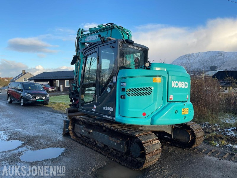 2021 Kobelco SK75SR-7 Gravemaskin med skjær, tiltrotator med gripekassett, nylig sertifisert, kun 2400 timer - Excavator: picture 4 2021 Kobelco SK75SR-7 Gravemaskin med skjær, tiltrotator med gripekassett, nylig sertifisert, kun 2400 timer - Excavator: picture 4