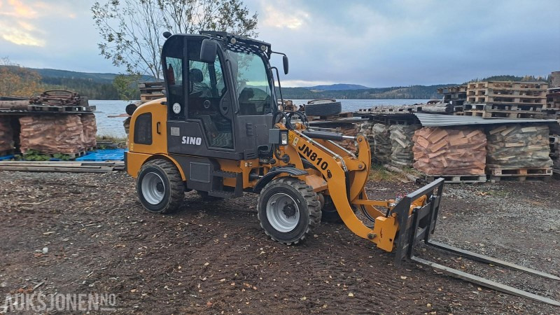 2023 Sino 810 hjullaster med skuffe, skjær og gafler - MVA fri - Wheel loader: picture 3 2023 Sino 810 hjullaster med skuffe, skjær og gafler - MVA fri - Wheel loader: picture 3
