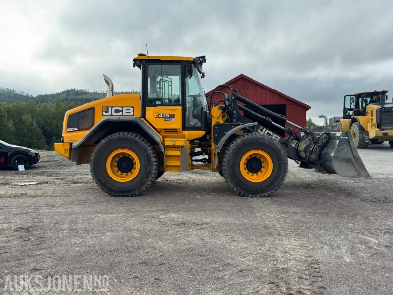2024 JCB 419S Nordic Edition hjullaster, 3. og 4. funksjon, Norje skuffe, snøskjær-opplegg og komfortpakke, k - Wheel loader: picture 4 2024 JCB 419S Nordic Edition hjullaster, 3. og 4. funksjon, Norje skuffe, snøskjær-opplegg og komfortpakke, k - Wheel loader: picture 4