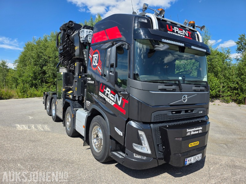 2024 Volvo FM 540 8X2 kranbil 165 tm med vinsj lasteflak elpumpe/el aggregat - Crane truck: picture 3 2024 Volvo FM 540 8X2 kranbil 165 tm med vinsj lasteflak elpumpe/el aggregat - Crane truck: picture 3