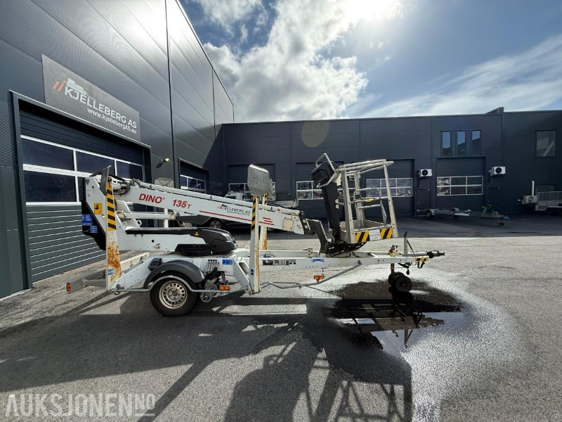 Dino 135T Tilhengerlift – 13,5 meter rekkevidde – 2013-modell - Aerial platform: picture 4 Dino 135T Tilhengerlift – 13,5 meter rekkevidde – 2013-modell - Aerial platform: picture 4
