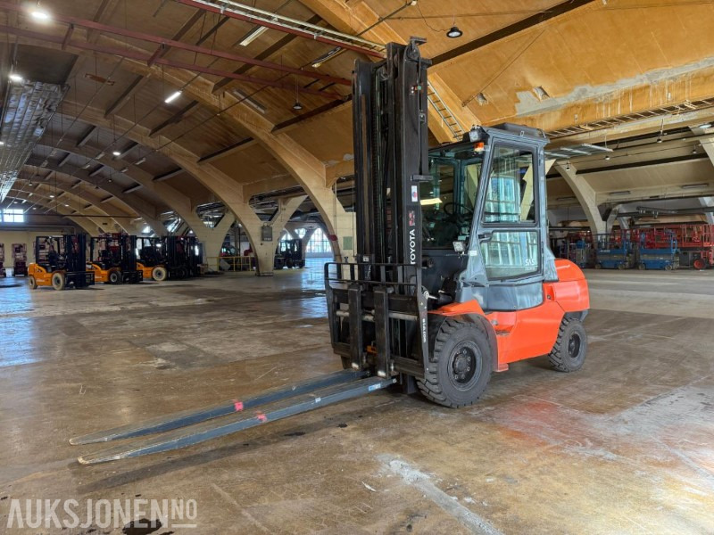 2012 Toyota 42-7FDA50 gaffeltruck- 1506 timer - årskontrollert og godkjent. - Material handling equipment: picture 1 2012 Toyota 42-7FDA50 gaffeltruck- 1506 timer - årskontrollert og godkjent. - Material handling equipment: picture 1